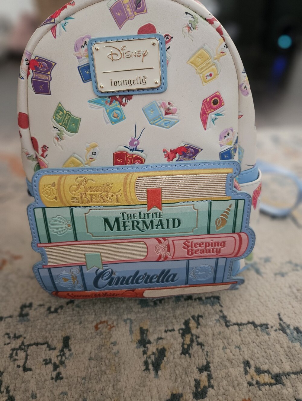 Loungefly Disney Princess Books Classics Mini Backpack - Stacked Storybook